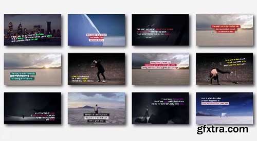 Social Media Titles Pack - Premiere Pro Templates 69446