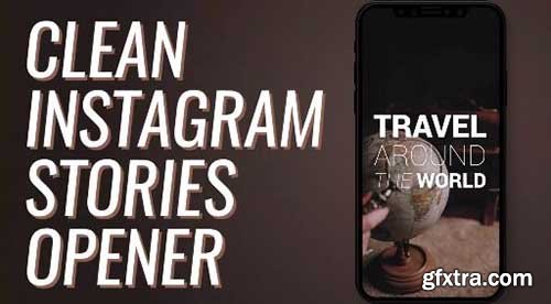 Clean Instagram Stories Opener - Premiere Pro Templates 69645