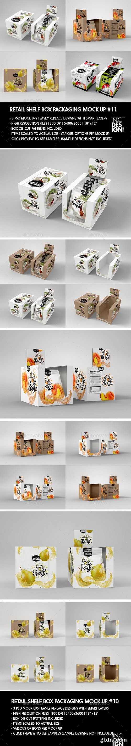 Graphicriver - Retail Shelf Box Packaging MockUp No.11 20536122