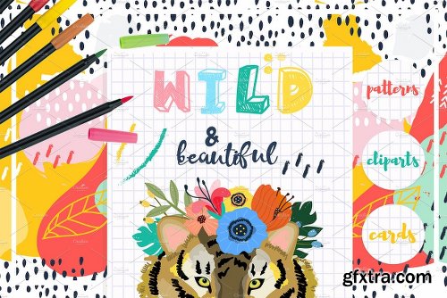 CreativeMarket Wild & Beautiful 2302708