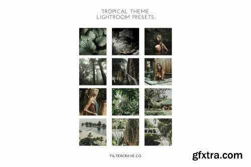 CreativeMarket Tropical Lightroom Presets Instagram 2043268