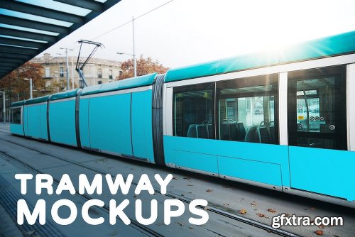 CreativeMarket Tramway Signage Mockups 2268883