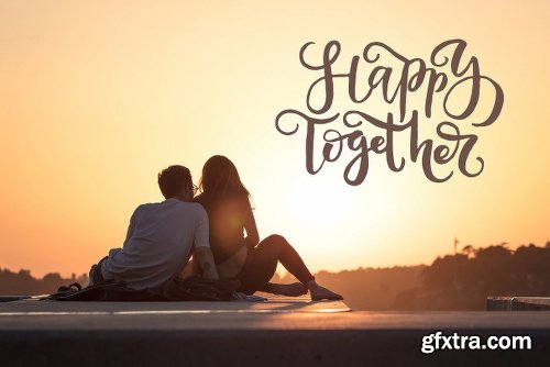 CreativeMarket Romantic Hand Drawn Lettering 2259857