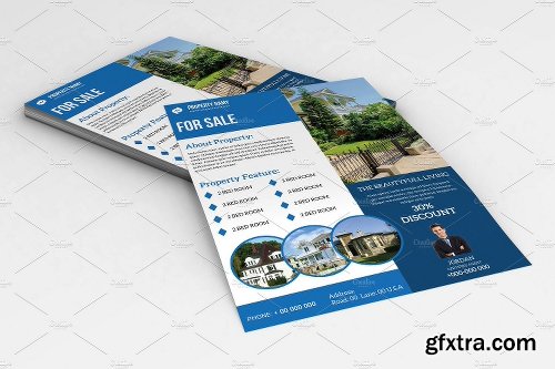 CreativeMarket Real Estate Flyer Template V655 2002185