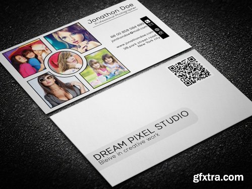 CreativeMarket Photography Business Card 2258252