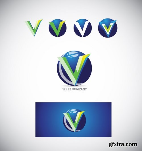 Picture vector logo illustration of the business campaign 38-25 Eps