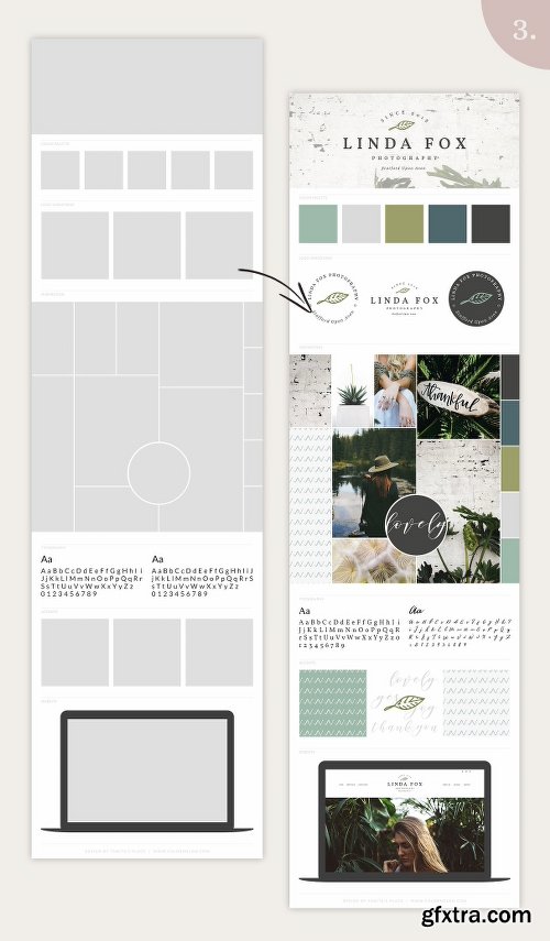 CreativeMarket Mood Board Template Bundle - Vol. 1 2297391