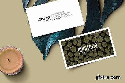 CreativeMarket Minimal Creative Business Card 2258219