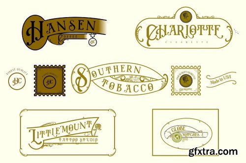 CreativeMarket Magnolia Vintage Typeface (15% OFF) 2296433