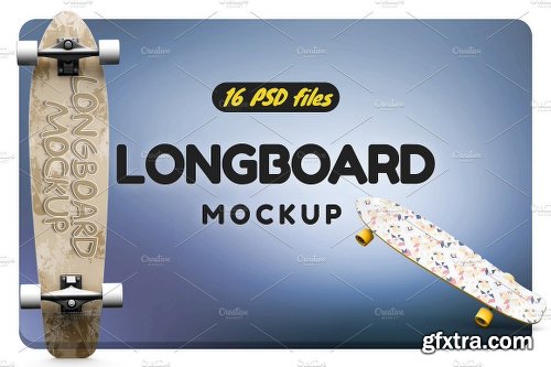 CreativeMarket Longboard Mockup 2274199