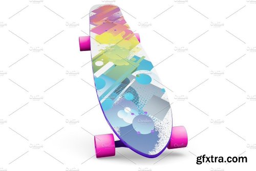 CreativeMarket Longboard Mockup 2274199