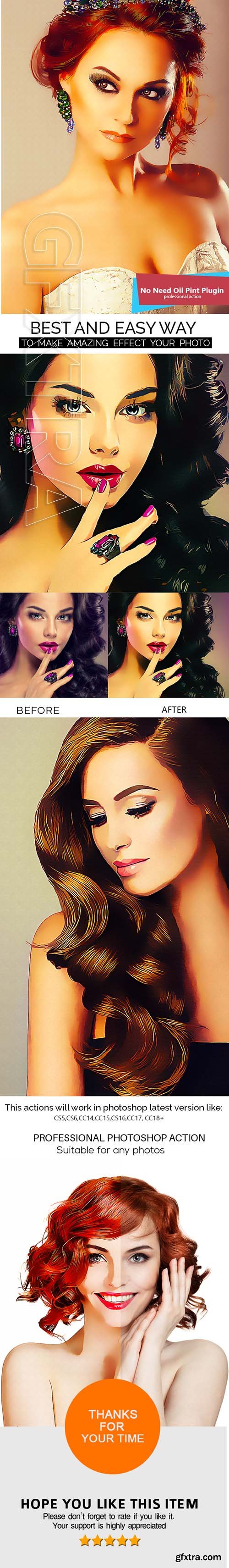 GraphicRiver - Smart Painting Photoshop Action 21507784