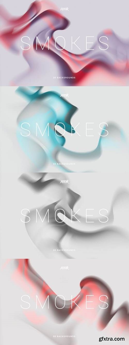 Smokes | Smooth Abstract Backgrounds