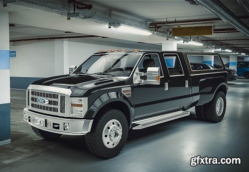 FORD F450 SUPER DUTY 3d Model