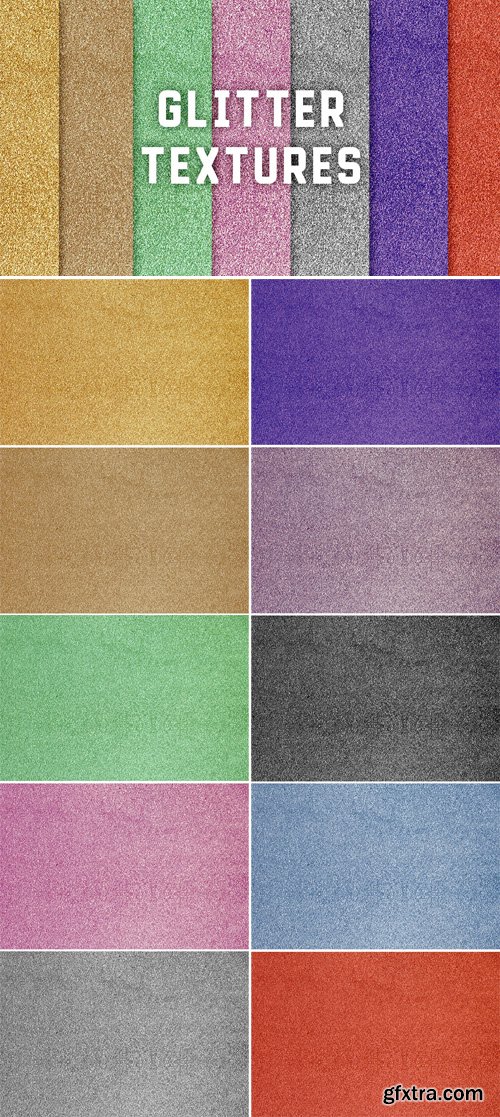 10 Glitter Textures Pack