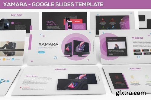 XAMARA - Technology Google Slides Template