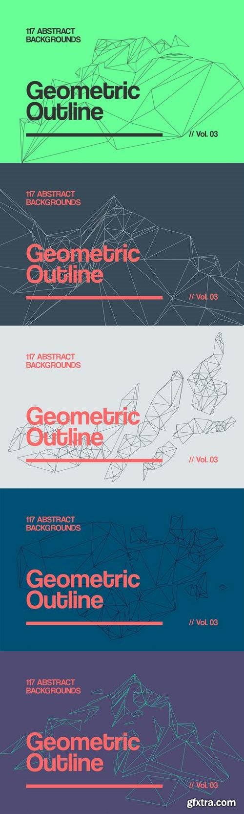 Outline | Geometric Backgrounds | Vol. 03