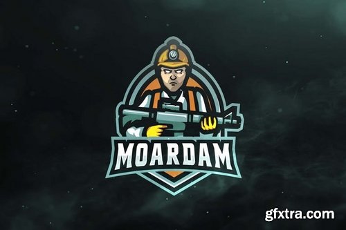 Miner Army & Goblin Sport Sports and Esports Logo Creator