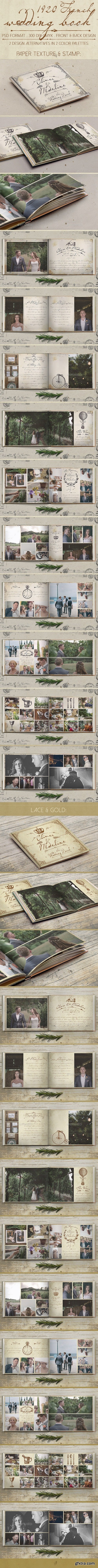 Graphicriver - 1920 French Wedding Book 12172438