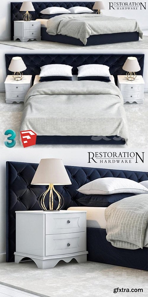 Restoration hardware bedroom SKP