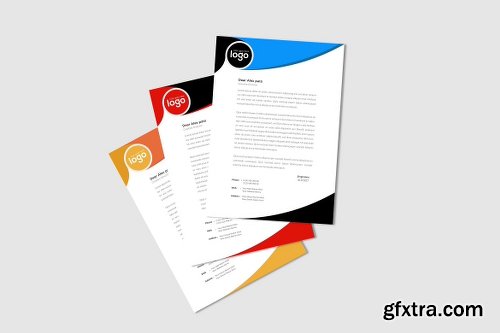 CreativeMarket Letterhead 2296650