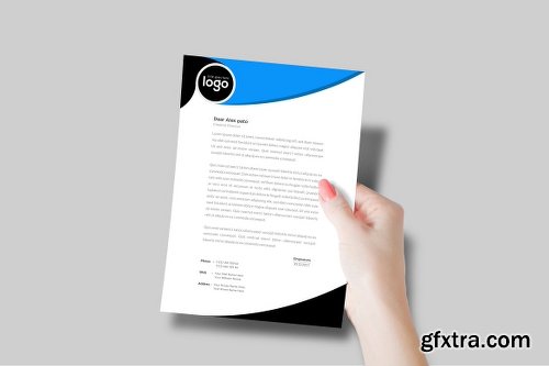 CreativeMarket Letterhead 2296650