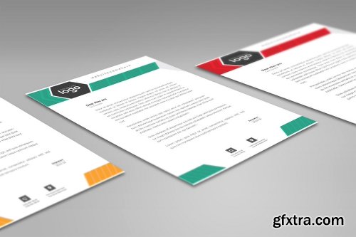 CreativeMarket Letterhead 2296940