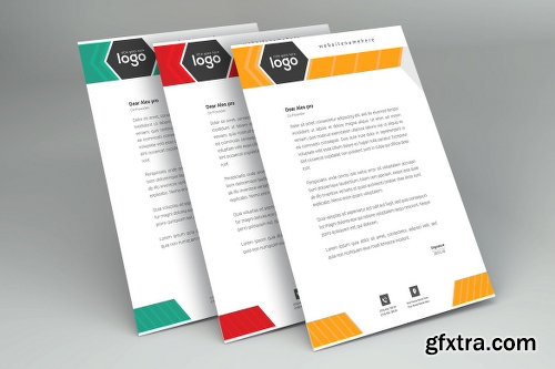 CreativeMarket Letterhead 2296940