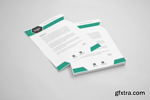 CreativeMarket Letterhead 2296940