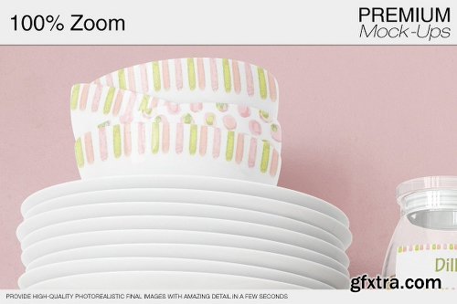 CreativeMarket Kitchen Accessories Set 2207097