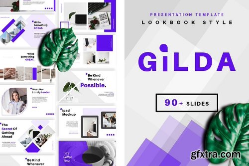 CreativeMarket Gilda Powerpoint Template 50% Off! 2261466