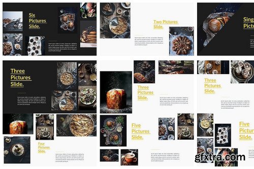 CreativeMarket Food Google Slide 2302412