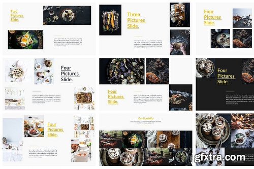 CreativeMarket Food Google Slide 2302412