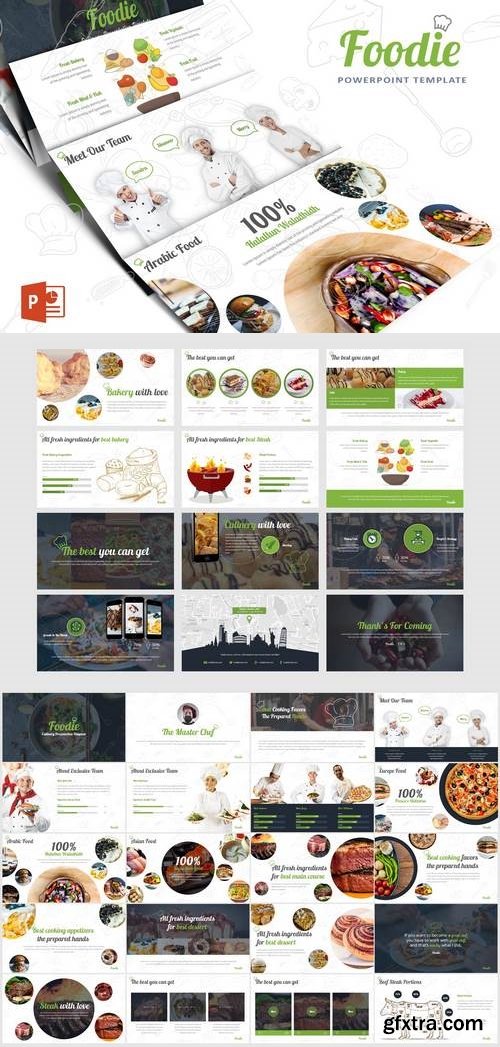 Foodie Powerpoint template