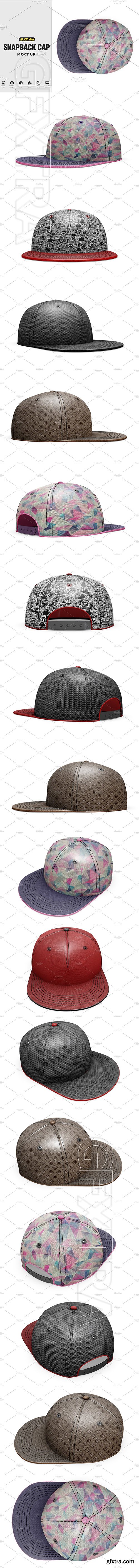 CreativeMarket - Snapback Cap Mockup 2369192