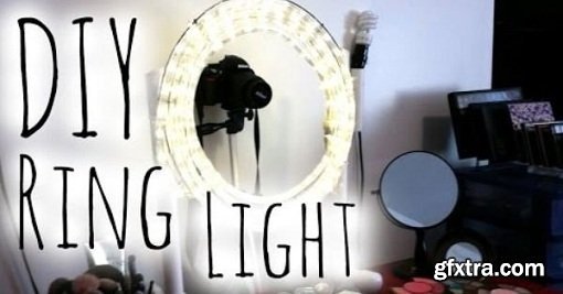 Build Your Own DIY Diva Ring Lamp for Less than $20 in Just 20 Minutes