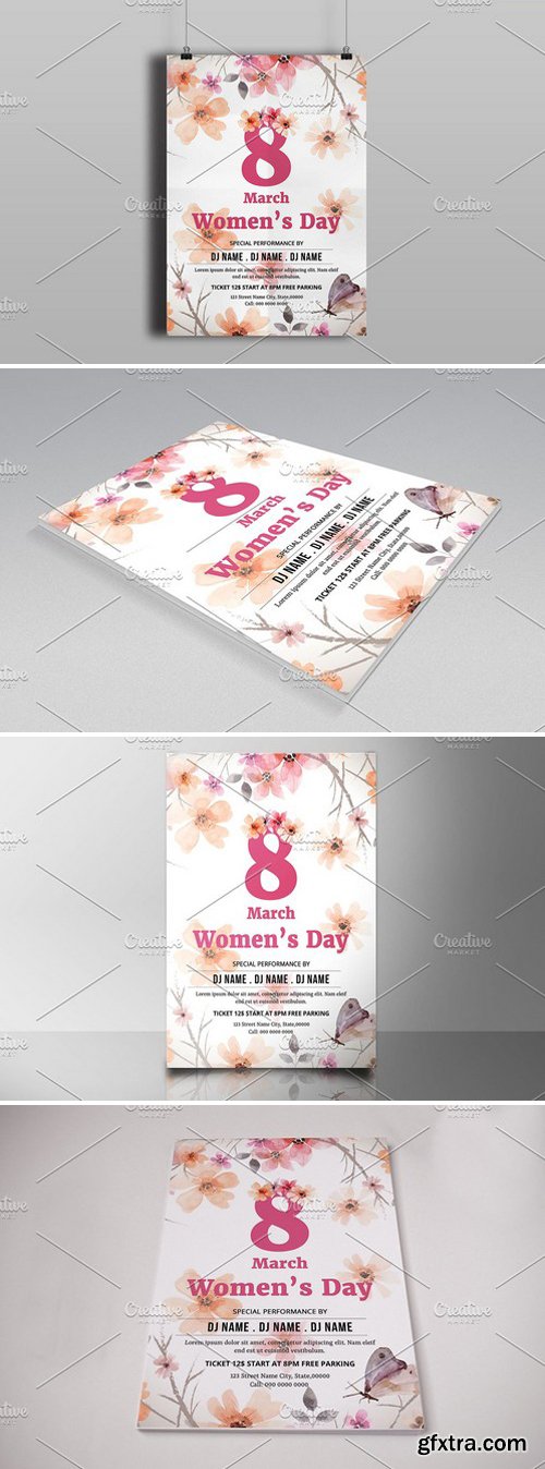 CM - Women's Day Flyer -V780 2326306