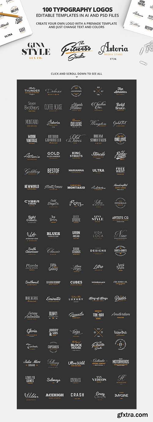 CreativeMarket - All in One Logo Creation Kit 2367978