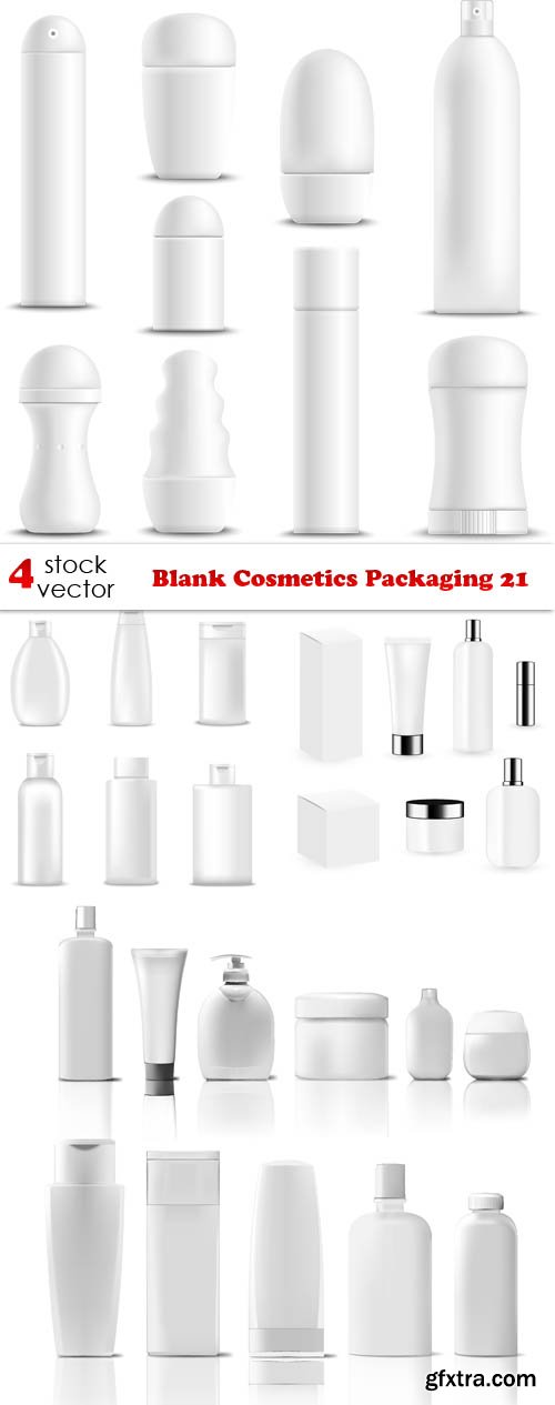 Vectors - Blank Cosmetics Packaging 21