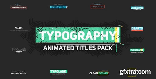 Videohive 75 Typography 21103442