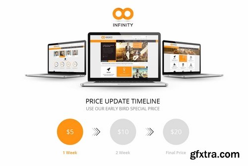 CM - INFINITY  Flat PSD Template 2324733