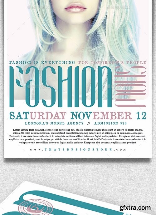 GraphicRiver - Fashion Show Flyer Template V2 15801140