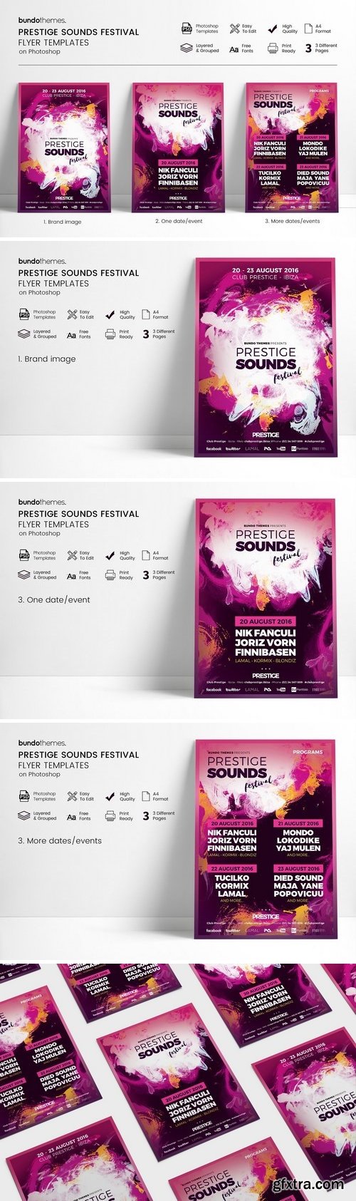 CM - Prestige Sounds Festival Flyer 2030813