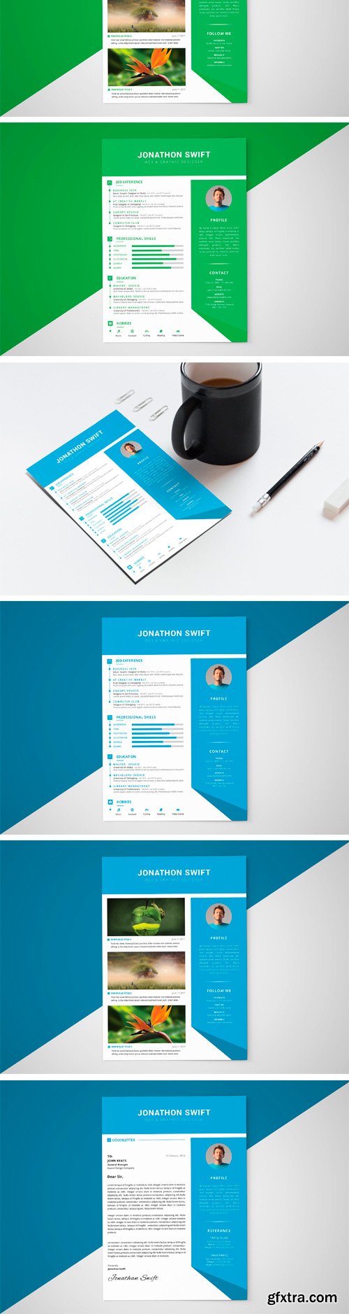 CM - CV/Resume Template (3 Pages) 2315964