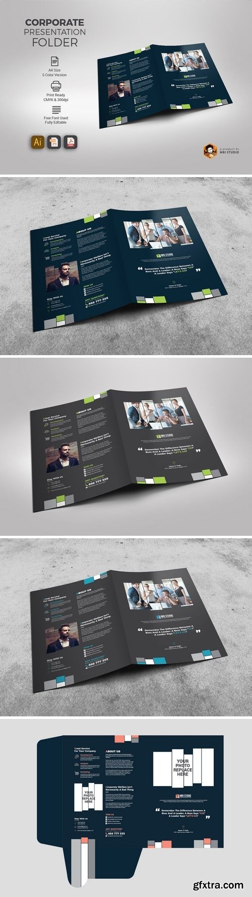 CM - Presentation Folder Template 1488866