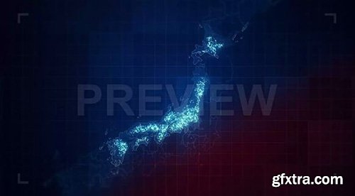 Japan Islands Night Lighting Pack - Motion Graphics 69997