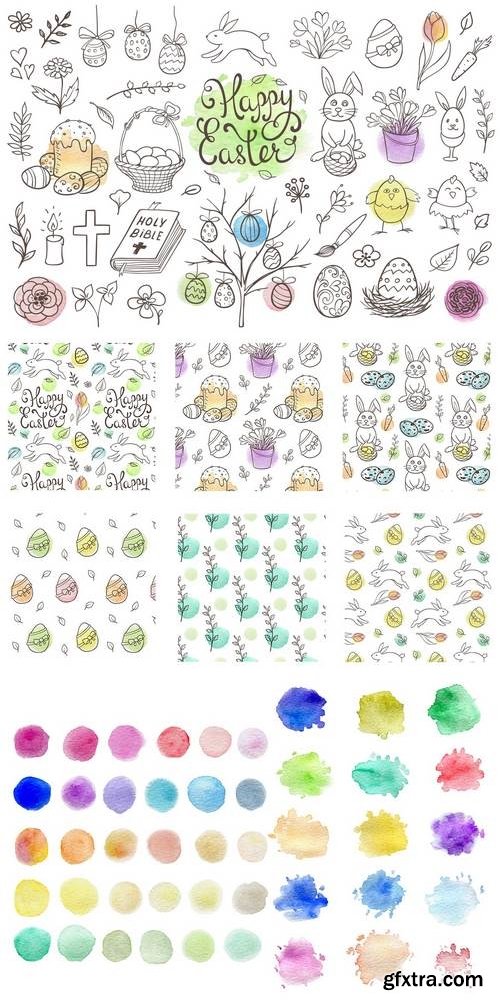 Easter Doodles Design Kit