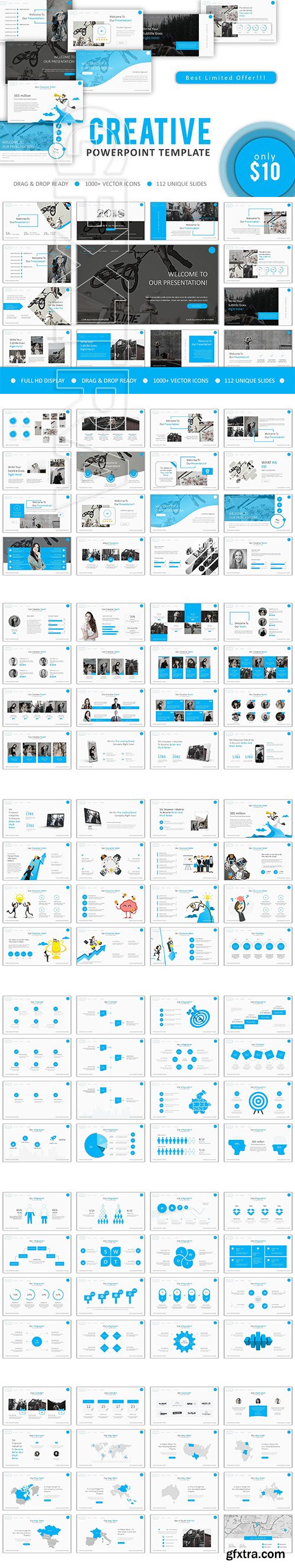 CreativeMarket - Creative Powerpoint 2370123