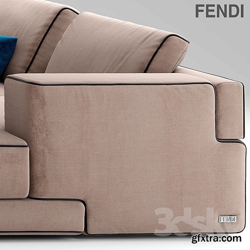 Sofa Sloane Fendi Casa