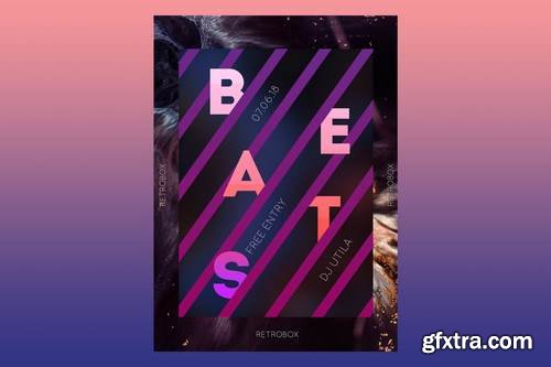 Beats Music Flyer Poster